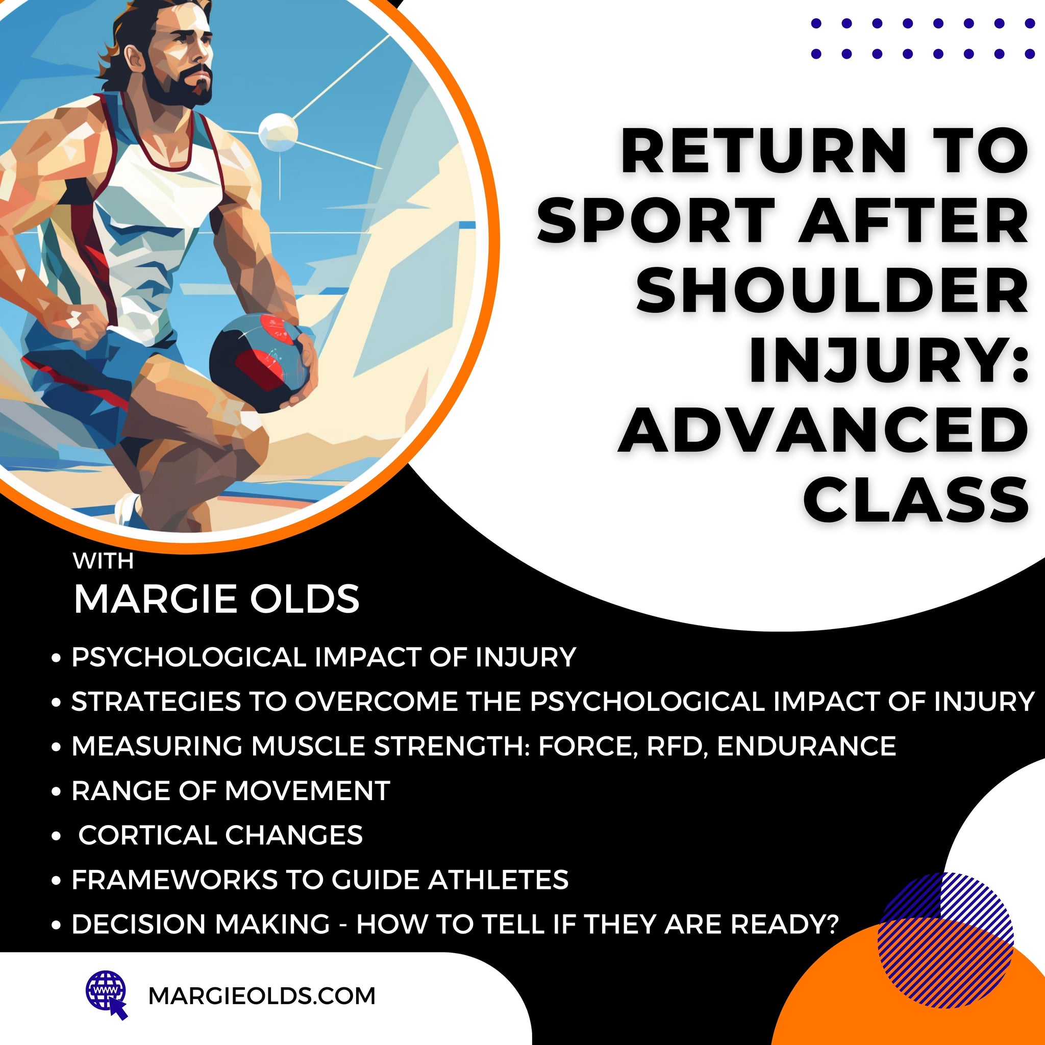 Return to Sport after Injury: An Advanced Class (100% online)